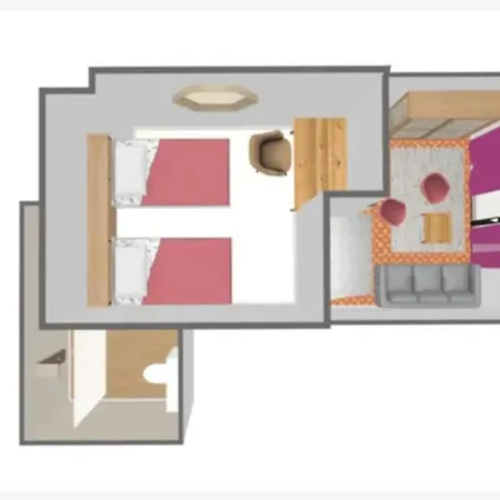The Triplex - Cosy & Charming - Montorgueil Lägenhet *