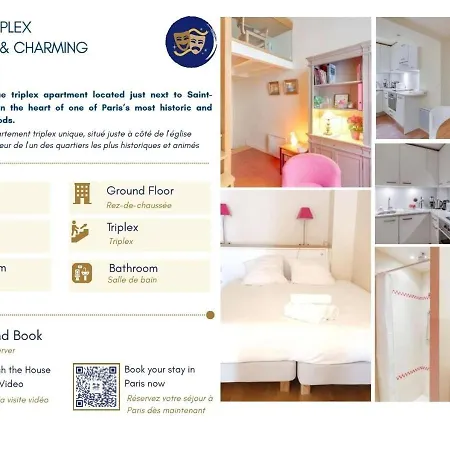 The Triplex - Cosy & Charming - By Mon Petit Fare Paris